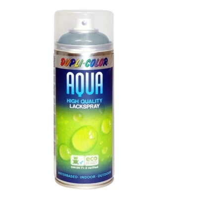 Afbeelding van dupli color aqualine hoogglans ral 7001 zilvergrijs 252518 0.35 ltr