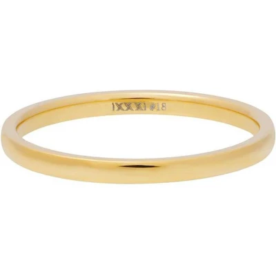 Afbeelding van Small Smooth iXXXi Vulring 2 mm 20 / Gold