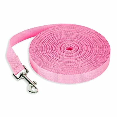 Afbeelding van Monkimau Looplijn voor honden, 5 m, 10 15 20 30 50 m lang, nylon, hondenriem, middelgrote trainingslijn, langlauflijn, veldlijn, huislijn, binnenlijn, lang paard