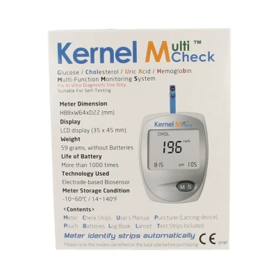 Afbeelding van Testjezelf.nu Multi Check Glucose &amp; Urinezuur Meter 1ST