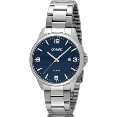 Afbeelding van Olympic OL26HSS316 GLENN Horloge Staal Blauw