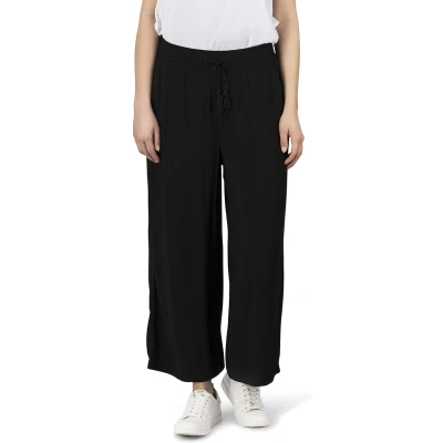 Afbeelding van DENIMFY Dames Chino Broek DFKate regular/straight Zwart XL Volwassenen