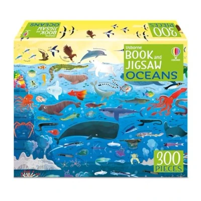 Afbeelding van Usborne Book and Jigsaw Oceans
