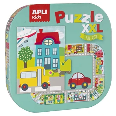 Afbeelding van Apli Kids XXL Kinderpuzzel Stad