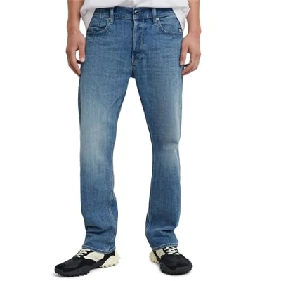 Afbeelding van G Star Dakota Regular Straight leg jeans, Heren, Maat: 38x36, Faded niagara