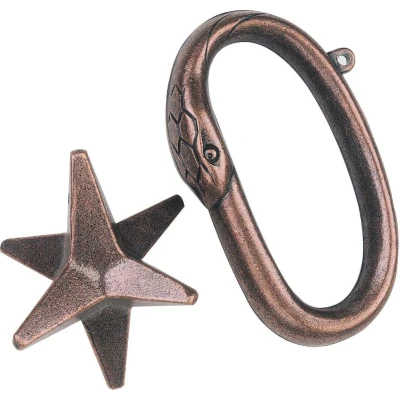 Afbeelding van Huzzle breinbreker Cast Star 11,8 cm staal brons