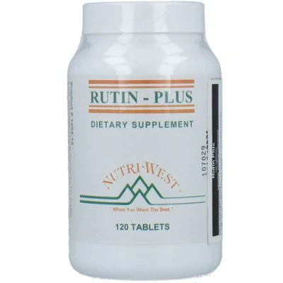 Afbeelding van Nutri West Rutin Plus Tabletten 120st