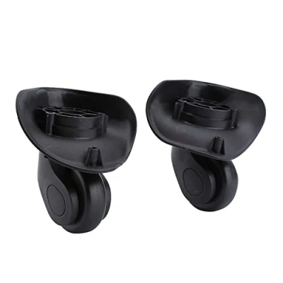 Afbeelding van Dilwe 1 paar vervangende kofferwielen Universele PVC wielen voor bagagekoffertrolley (W041 2 S)