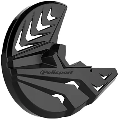 Afbeelding van Polisport Voorremschijfbeschermer Zwart Husaberg FE250 FE350 FE501 2013 2014 FE390 FS570 FX450 2010 2012 FE450 2009 FE570