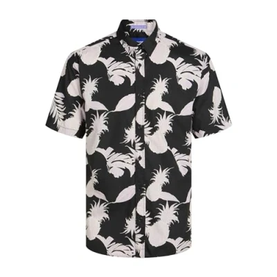 Afbeelding van Jack &amp; Jones Jorjoshua Aruba Shirt Overhemd, Heren, Maat: Large, Tap shoe