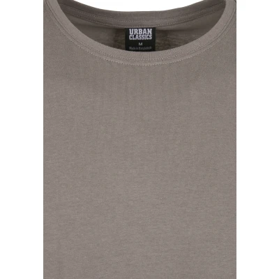 Afbeelding van Urban Classics Shaped LONG DO NOT USE Tshirt basic, Heren, Maat: 3XL, Asphalt