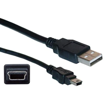 Afbeelding van Uteruik Vervangende USB Power Charger oplaadkabel kabel voor Texas Instruments TI 84 Plus CE grafische rekenmachine