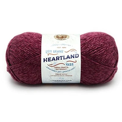 Afbeelding van Lion Brand Yarn Bedrijf Heartland Garen, Badlands, One Size