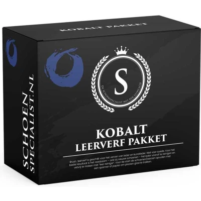 Afbeelding van Brush leerverf pakket 105 Kobalt