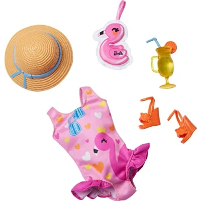 Afbeelding van Barbie HMM56, Poppenkledingset, 3 jaar