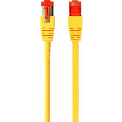 Afbeelding van S/FTP Cat6A patchkabel LSZH, geel 3 meter
