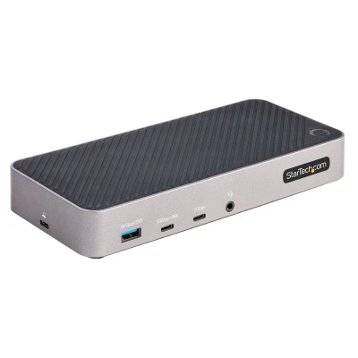 Afbeelding van StarTech.com USB C Triple Monitor Docking Station HDMI/DP 4k Dock 5x Hub GbE