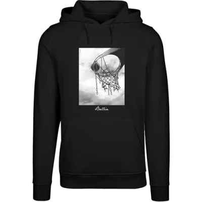 Afbeelding van Mister Tee Unisex Ballin 2.0 Hoodie, Maat: Small, Black