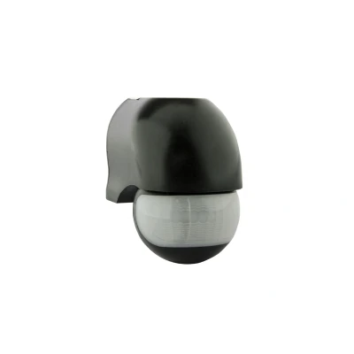 Afbeelding van LED Bewegingsmelder/Sensor Opbouw, Kantelbaar, Waterdicht IP54, Zwart