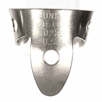 Afbeelding van Jim Dunlop vinger en duimplectrums, nikkel, zilverkleurig, dikte 013 (33P013) 50 .025