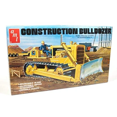 Afbeelding van 1:25 AMT 1086 Construction Bulldozer Plastic Modelbouwpakket