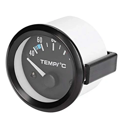 Afbeelding van Suuonee led watertemperatuurmeter watertemperatuursensor voor auto digitale universeel 2 inch 52 mm