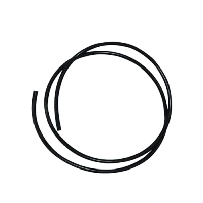 Afbeelding van LAVMHAB siliconen buis 5 mm ID x 8 buitendiameter 1,5 m (4,9 FT), flexibele rubberen slang, luchtslang, waterpijp voor pompoverdracht (zwart)