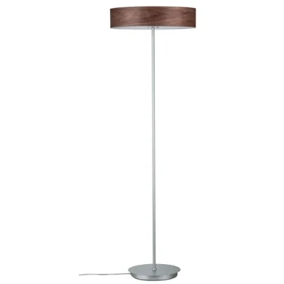 Afbeelding van Paulmann Neordic Liska 79685 Staande lamp LED E27 60 W Hout, Chroom (mat)