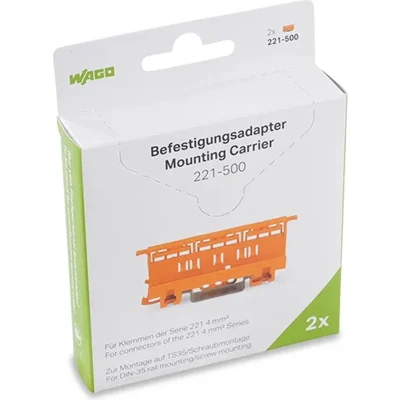 Afbeelding van Wago bevestigingsadapter tbv 221 4 2 stuks