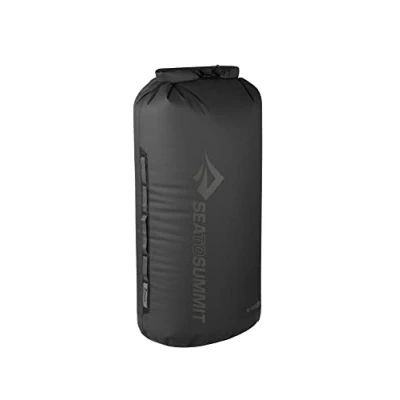 Afbeelding van Sea to Summit Big River Dry Bag, robuuste droge opslag, Grijs zwart, 65 liter