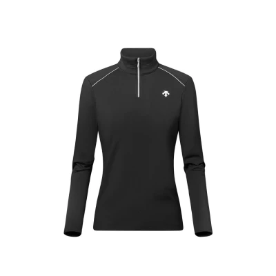 Afbeelding van Descente W Gb31 T Neck Women Dames Base layer Black 38