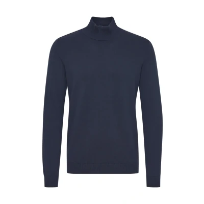 Afbeelding van Solid Sdagrio Trui, Heren, Maat: Large, Insignia blue