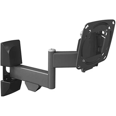 Afbeelding van Barkan TV/monitor muurbeugel, 13 29 inch draaibaar/kantelbaar/volledige beweging plat &amp; gebogen TV beugel, houdt tot 15 kg, UL gecertificeerd, voor LED OLED LCD, Max. VESA 100x100