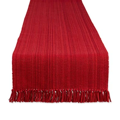 Afbeelding van DII Bonte Tafelblad Collectie, Tafelloper, 13x72, Tango Rood
