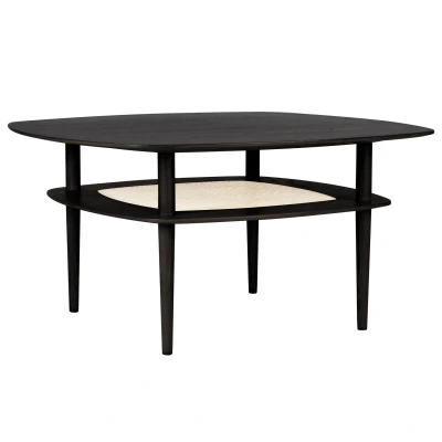 Afbeelding van Umage Together salontafel Smooth Square zwart eiken