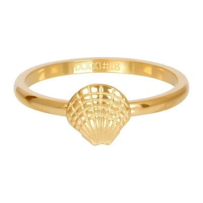 Afbeelding van Symbol sea shell iXXXi Vulring 2 mm 18 / Gold
