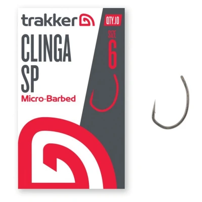 Afbeelding van Trakker Clinga SP Hooks Micro Barbed Haakmaat 6 (10 Stuks) Karperhaken