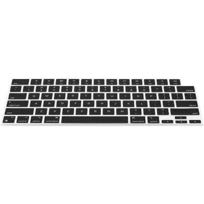 Afbeelding van kwmobile Toetsenbord Cover Compatibel met Apple MacBook Pro 14&quot; (2021) A2442 Amerikaans Engels QWERTY Zwart