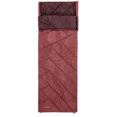 Afbeelding van Vaude Navajo Sleepingbag 900 II SYN Zip Left dark cherry