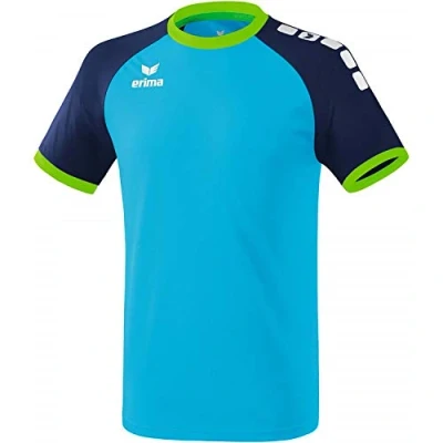 Afbeelding van Erima Zenari 3.0 Shirt Curacao New Navy Groen Gecko Maat L