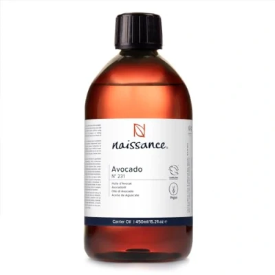 Afbeelding van Naissance Avocado Olie (Nr. 231) 450ml Natuurlijk, Hydraterend, Voedend &amp; Verzorgend voor Alle Huidtypen Haar, Gezicht, Huid en Nagels