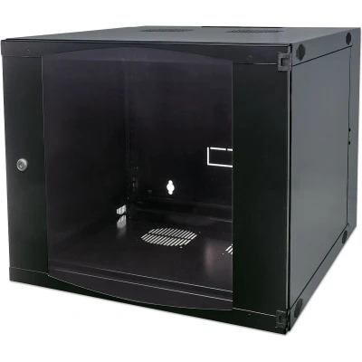 Afbeelding van Intellinet 713764 19inch wandkast (b x h d) 540 460 450 mm 9 HE Zwart, Grijs