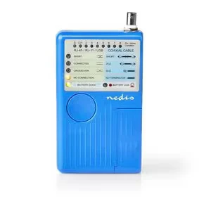 Afbeelding van UTP kabeltester Nedis (RJ45/RJ11/BNC/USB A B)