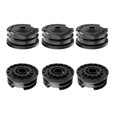 Afbeelding van Viilich 6 stuks draadspoelen voor Bosch grastrimmer Art 24, 27, 30 en 36 LI, reservedraadspoel 24+, 27+, 30+, nylon reservespoel (F016800351)