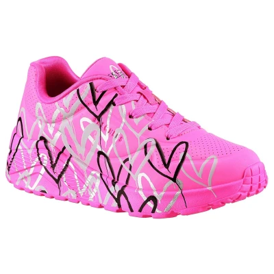 Afbeelding van Skechers UNO LITE Sneakers laag voor kinderen, Maat: 27, Hot pink Schoenen