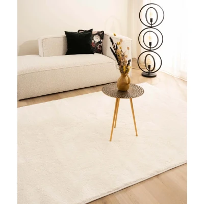 Afbeelding van Velours Vloerkleed Flair Wit 120x170 Cm