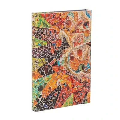 Afbeelding van Gaudi&#039;s Mosaics Gaudi’s Sun (Gaudi’s Mosaics) Mini Lined Hardback Journal (Wrap Closure)