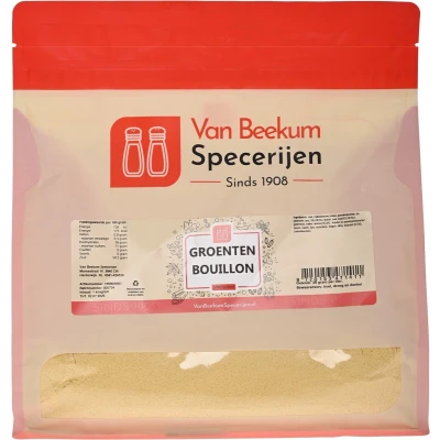 Afbeelding van Van Beekum Specerijen Groenten Bouillon 1 kilo (hersluitbare stazak)