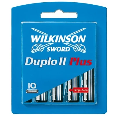 Afbeelding van Wilkinson Duplo II Plus Scheermesjes 10 Stuks