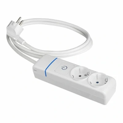 Afbeelding van 2 voudige Stekkerdoos met Schakelaar Solera 8012pil 250 V 16 A (1,5 m)